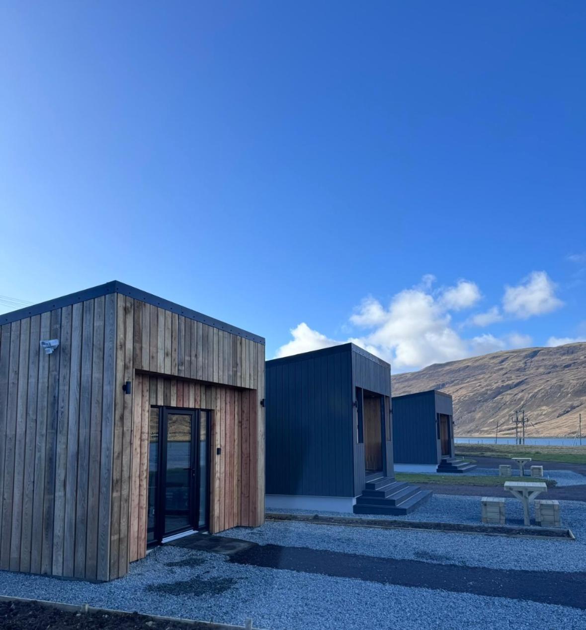 Angusfield Cabins Sconser Eksteriør billede