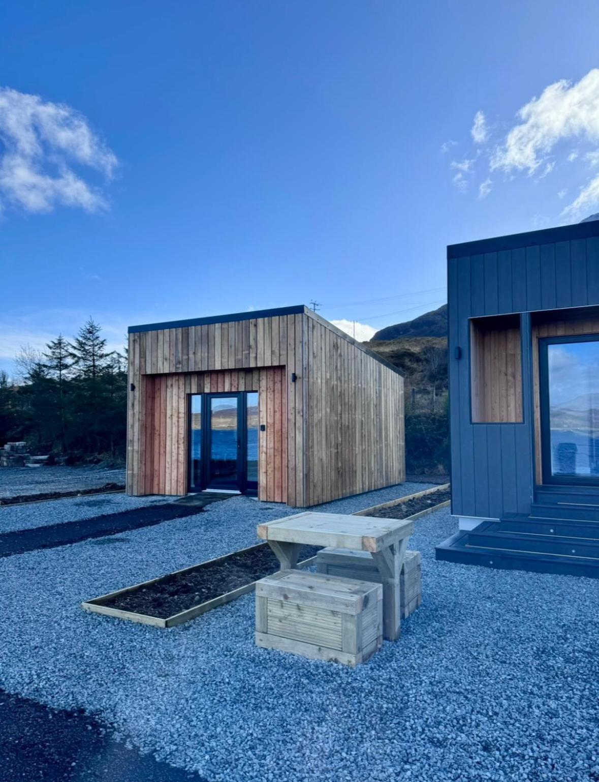 Angusfield Cabins Sconser Eksteriør billede